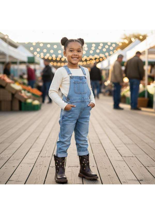 Nilqi - Bota Infantil Country Nilqi 165010 Café 01 2