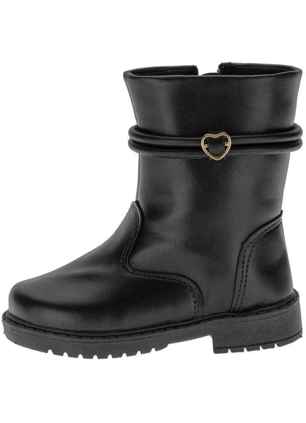 Doce Menina - Bota Infantil Doce Menina 1506 - Preto 2