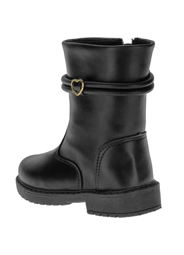 Doce Menina - Bota Infantil Doce Menina 1506 - Preto 3