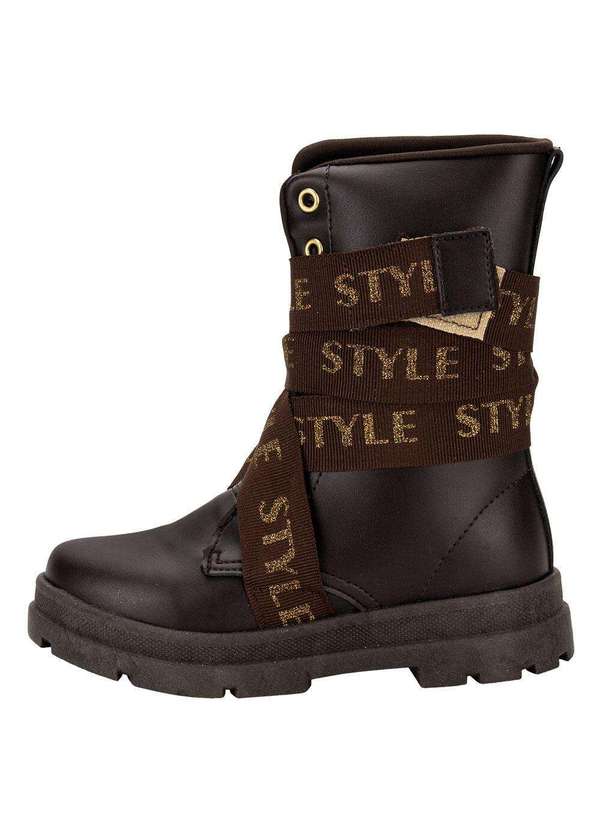 Kidy - Bota Infantil Fanfik Style Kidy 3630005 - Café 2