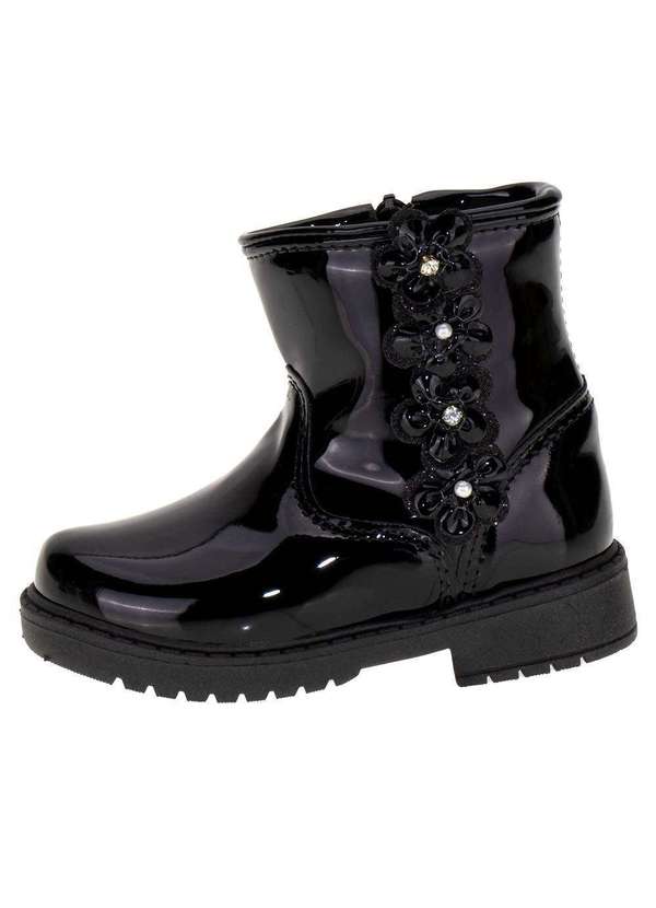 Lily Kids - Bota Infantil Lily Kids 15095 - Verniz/Preto 2