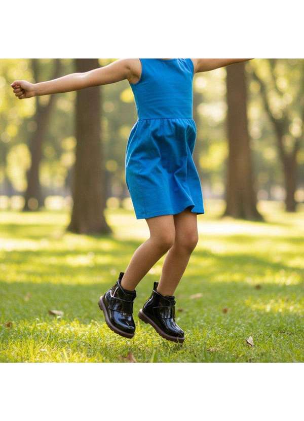 Melissa - Mini Melissa Chelsea Boot Baby 32833 Preto/Café 2