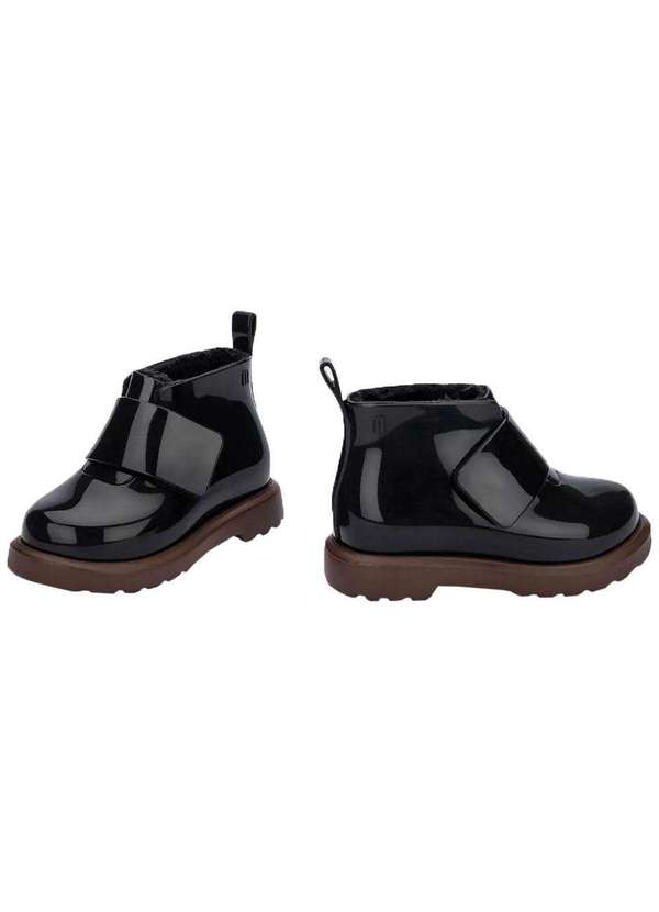 Melissa - Mini Melissa Chelsea Boot Baby 32833 Preto/Café 4