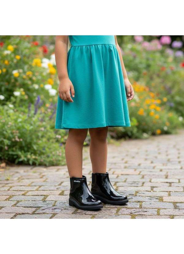 Melissa - Mini Melissa Chelsea Boot Ii Infantil 35827 Preto 2