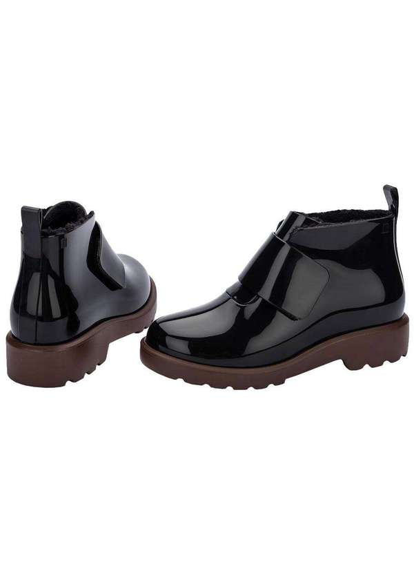 Melissa - Mini Melissa Chelsea Boot Infantil 32835 Preto/Café 3