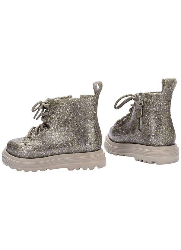 Melissa - Mini Melissa Coturno Baby 35838 Bege/Ouro 3