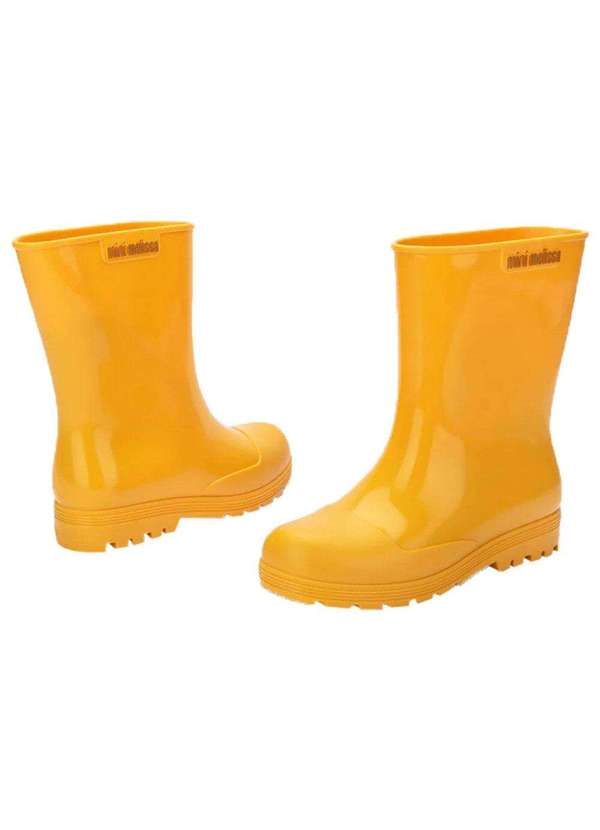 Melissa - Mini Melissa Welly Infantil 33868 Amarelo 4