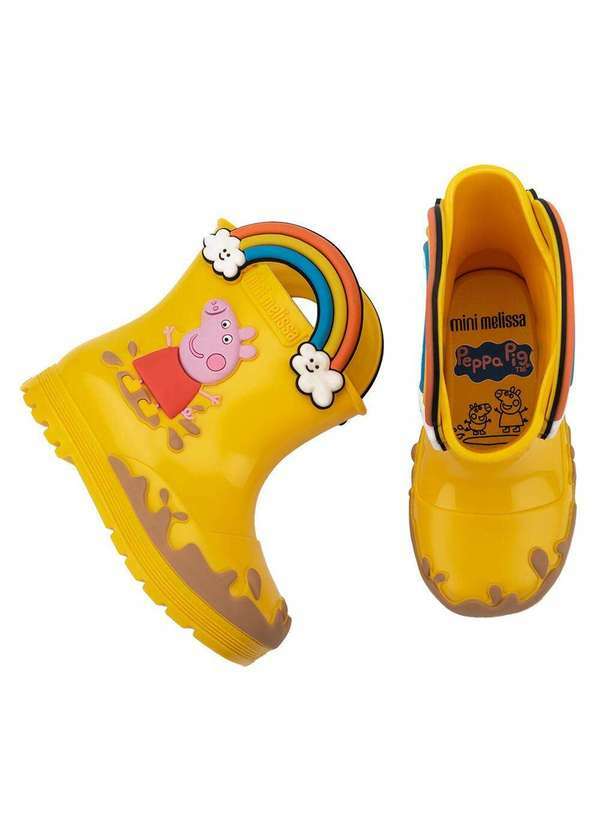 Melissa - Mini Melissa Welly  Peppa Pig Baby 35893 - Amarelo 4
