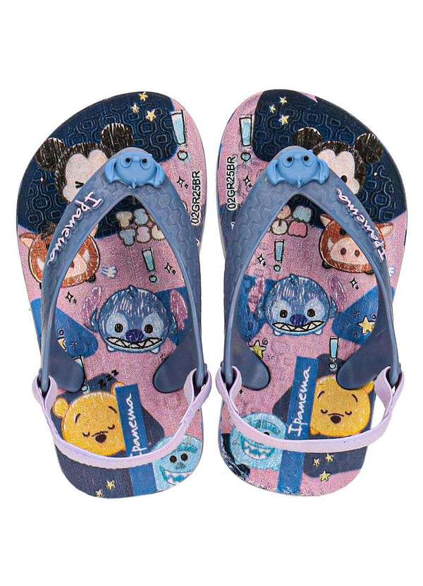 Ipanema - Chinelo Infantil Baby Disney Joy Ipanema 27323 Azul/Rosa