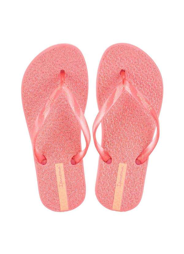 Ipanema - Chinelo Infantil Glitter Ipanema 26622 - Coral