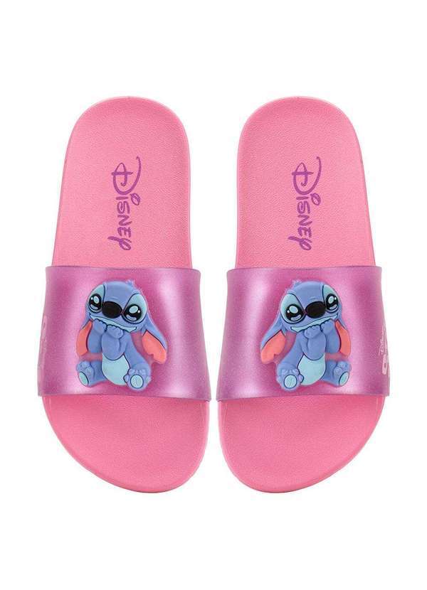 Grendene Kids - Chinelo Infantil Slide Disney Mania Stitch Grendene Kids 22994 - Pink