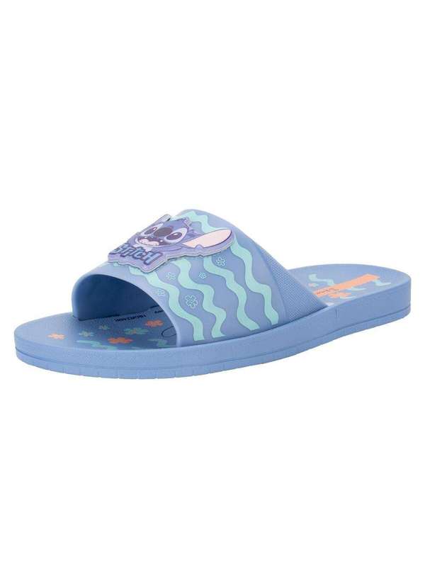 Grendene Kids - Chinelo Infantil Slide Disney Stitch Grendene Kids 27367 - Azul 3