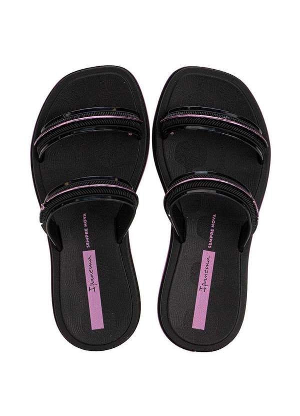 Ipanema - Chinelo Infantil Slide Glow Ipanema 27401 - Preto