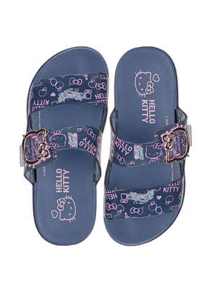 Chinelo Infantil Slide Hello Kitty Summer Grendene Kids 23280 - GRENDENE KIDS