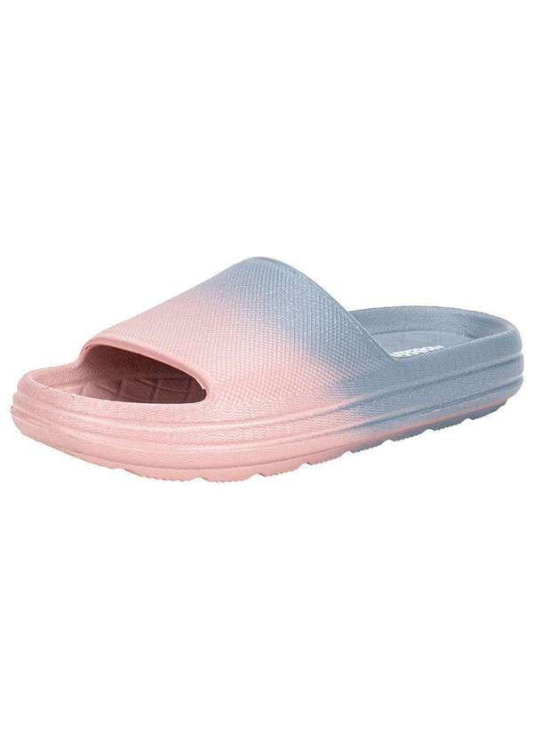 Molekinha - Chinelo Infantil Slide Molekinha 2338300 - Azul/Rosa 2