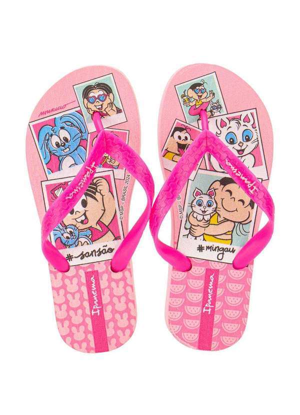 Ipanema - Chinelo Infantil Turma da Monica Ipanema - 26790 - Rosa 02