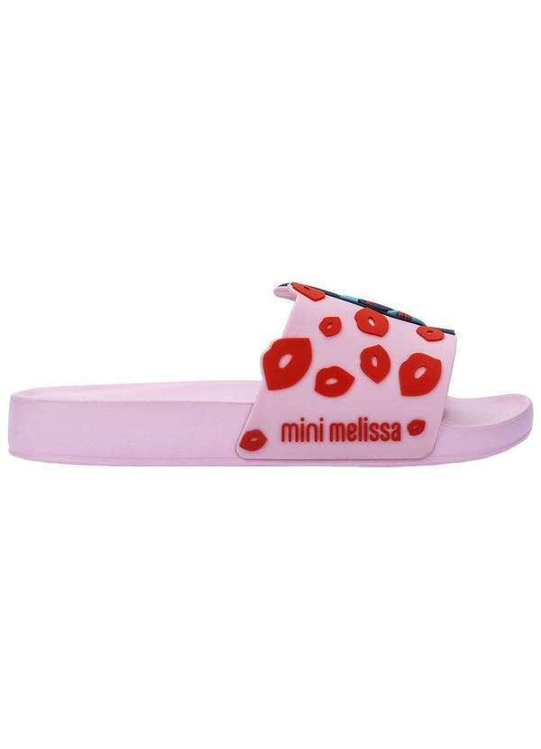 Melissa - Melissa Flowing Slide Stitch Infantil 36143 Rosa
