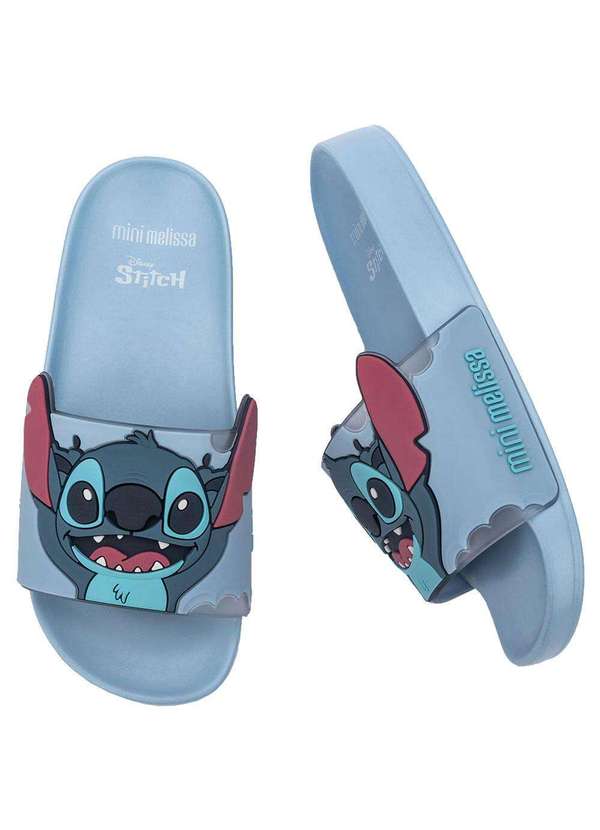Melissa - Melissa Flowing Slide  Stitch Infantil 36143 Azul 3