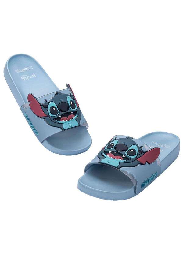 Melissa - Melissa Flowing Slide  Stitch Infantil 36143 Azul 4