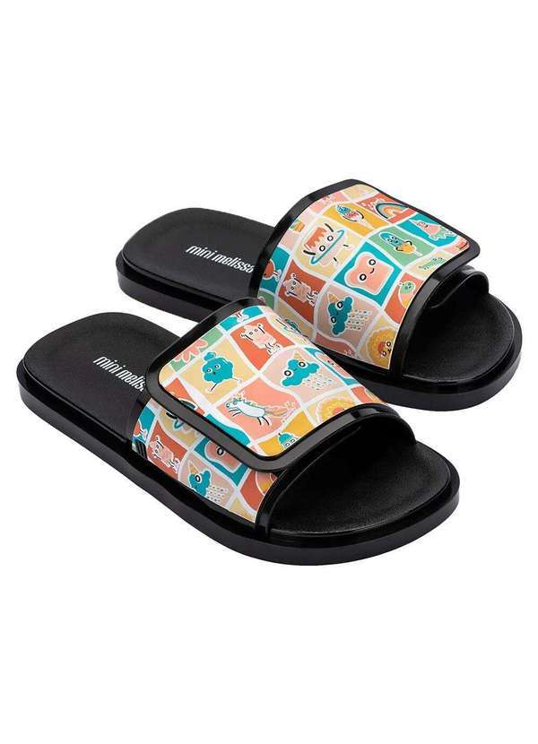 Melissa - Mini Melissa Brave  Turma do Pudim Infantil 33833 - Preto