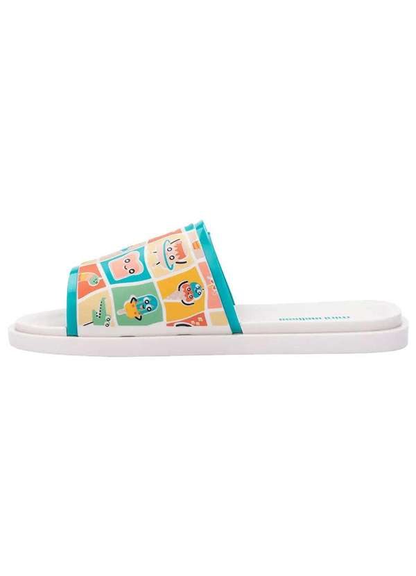 Melissa - Mini Melissa Brave Turma do Pudim Infantil 33833 - Branco/Verde 3