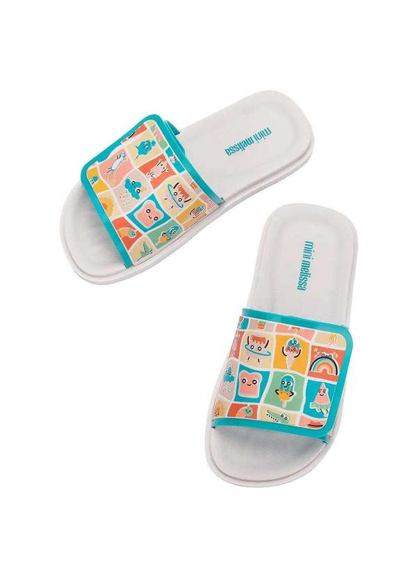 Melissa - Mini Melissa Brave Turma do Pudim Infantil 33833 - Branco/Verde 4