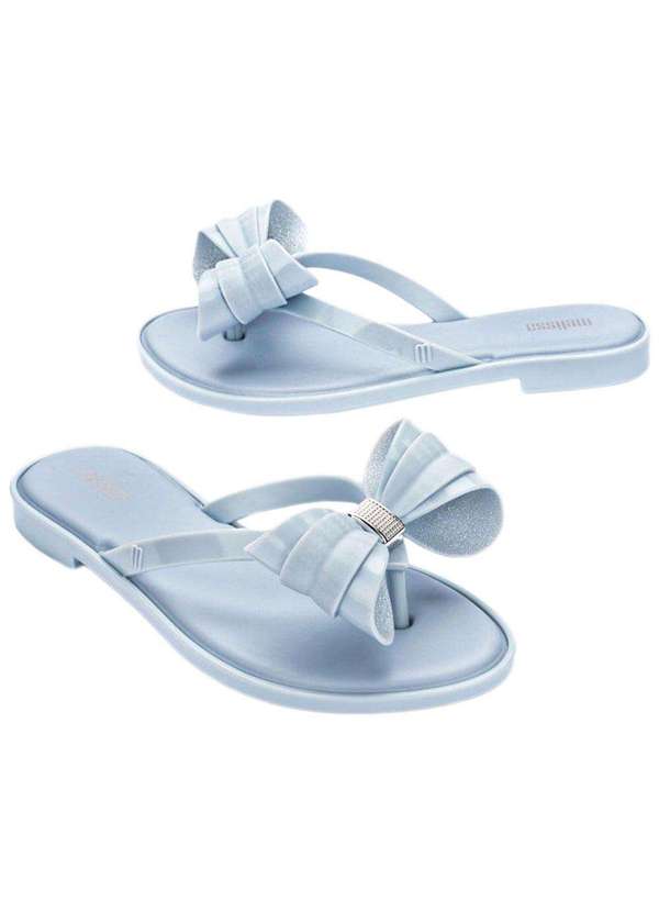 Melissa - Mini Melissa Flip Flop Iv Infantil 35749 Azul 3