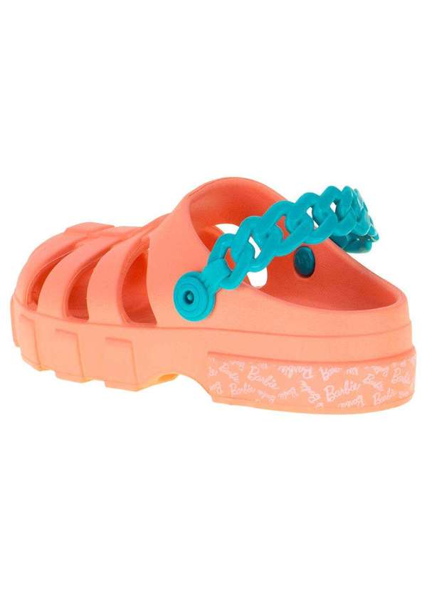 Grendene Kids - Babuche Barbie Bold Grendene Kids - 22971 - Salmão 3