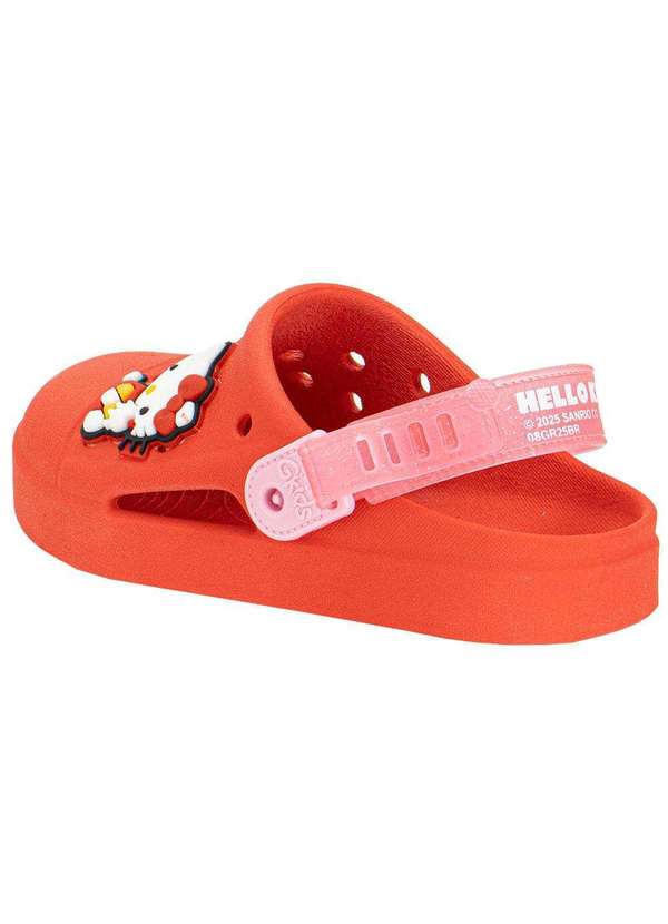 Grendene Kids - Clog Infantil Hello Kitty Fun Grendene Kids 23373 Vermelho 3