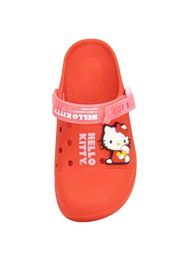 Grendene Kids - Clog Infantil Hello Kitty Fun Grendene Kids 23373 Vermelho 5