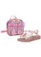 Grendene Kids - Kit Sandália Barbie Fly  Mochila Grendene Kids 23268 Rosa - variação: Rosa