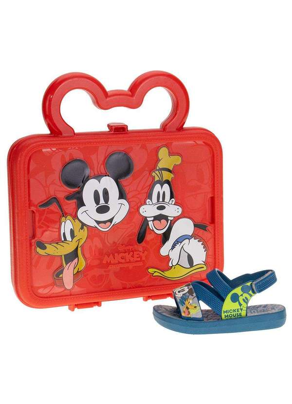 Grendene Kids - Kit Sandália Disney e Maleta Divertida Grendene Kids 22998 - Azul 2