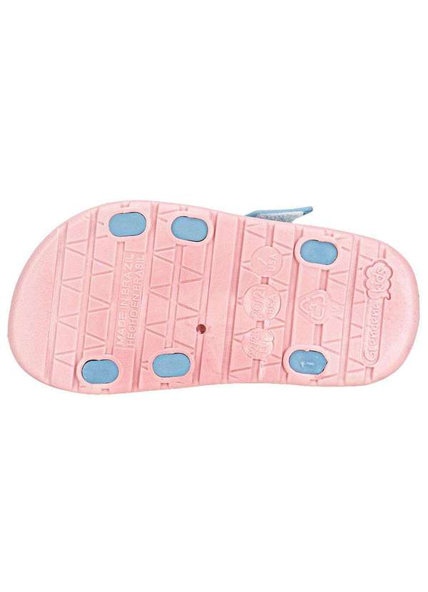 Grendene Kids - Kit Sandália Infantil Disney Game Time Baby  Joystick Grendene Azul/Rosa 4