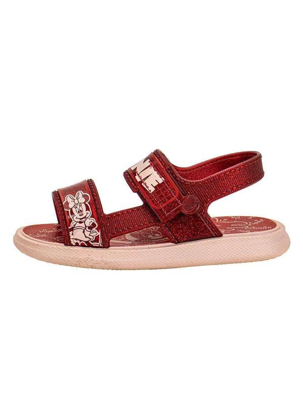 Grendene Kids - Kit Sandália Infantil Disney Tour e Ônibus Grendene Kids 23272 - Vermelho/Rosa 2