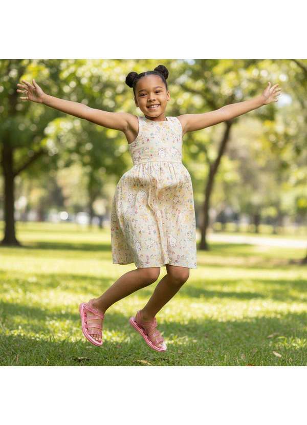 Grendene Kids - Kit Sandália Infantil Hello Kitty Sweet Mochila Grendene Kids Rosa 2