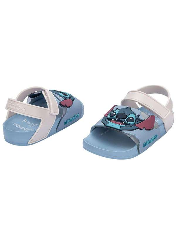 Melissa - Melissa Flowing Sandal  Stitch Baby 36142 Azul/Branco 2