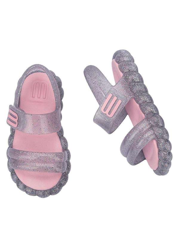Melissa - Mini Melissa Bubble Tech Sandal Baby 35822 - Cristal 4