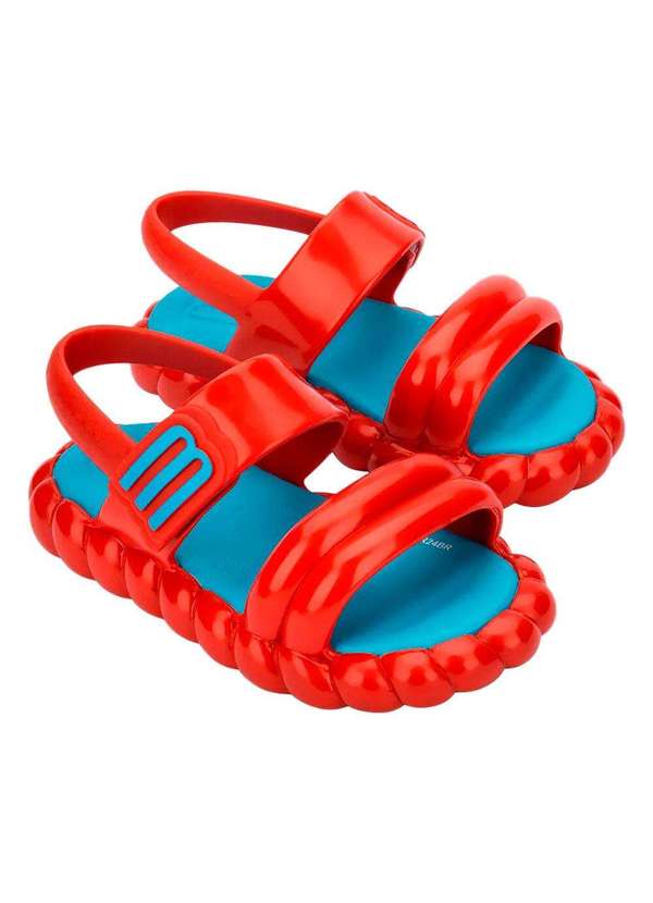 Melissa - Mini Melissa Bubble Tech Sandal Baby 35822 - Vermelho