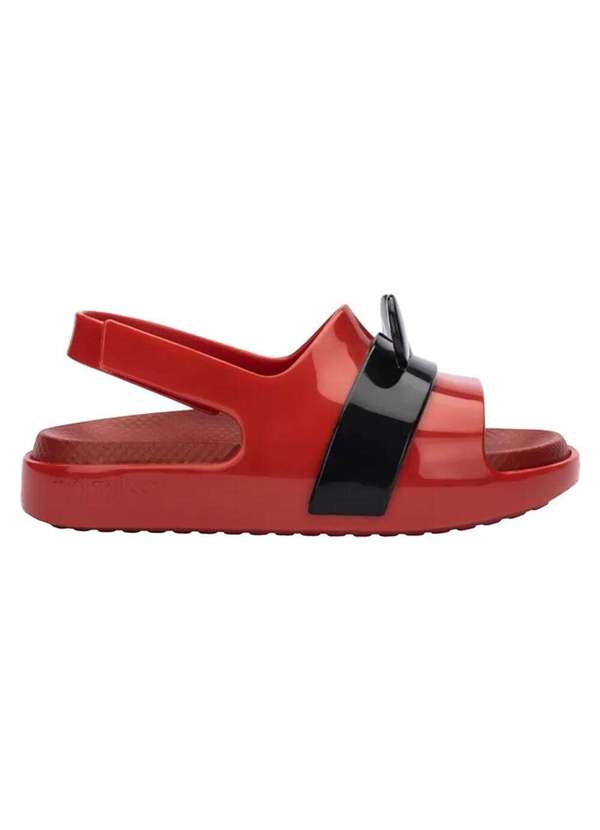 Melissa - Mini Melissa Cloud Sandal Mickey And Friends Baby - Vermelho/Preto 2