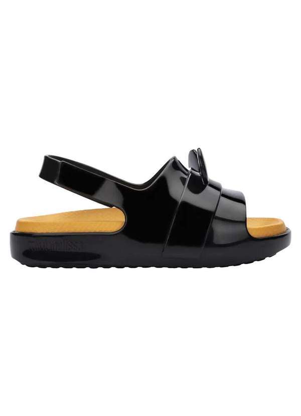 Melissa - Mini Melissa Cloud Sandal Mickey And Friends Baby - Preto/Amarelo