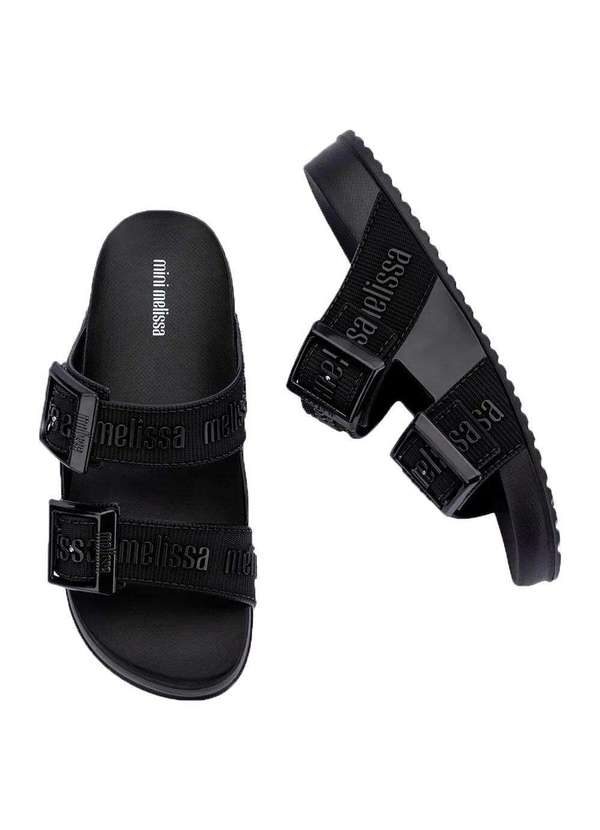 Melissa - Mini Melissa Cozy Slide M-Lover Infantil 37576 Preto 3