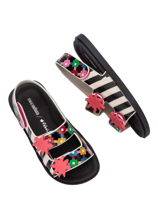 Melissa - Mini Melissa Estrelar Fábula Infantil 35720 - Preto/Bege 3