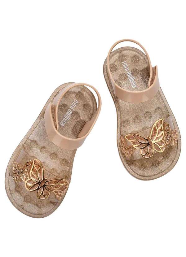 Melissa - Mini Melissa Fairy Baby 37825 Bege/Dourado 4