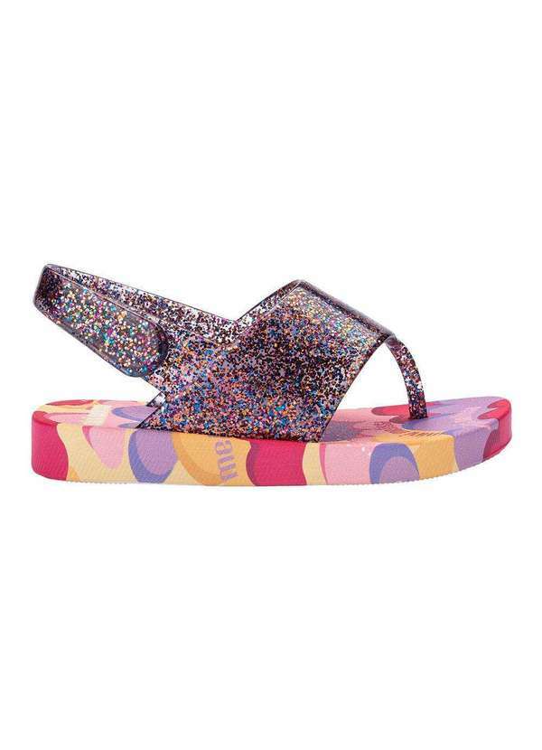 Melissa - Mini Melissa Flip Flop Shiny Baby 36014 - Multicolor