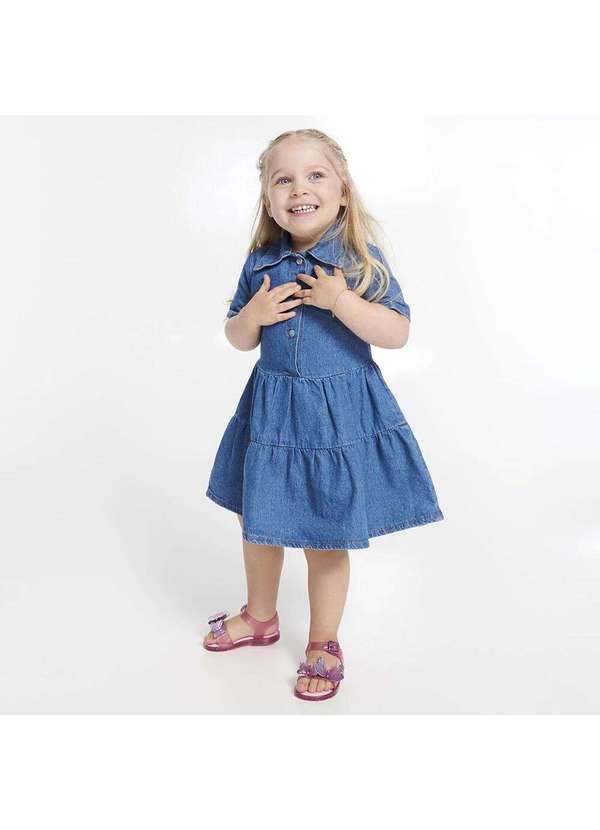 Melissa - Mini Melissa Fly Sandal Iii Baby 37803 Rosa/Lilás 2