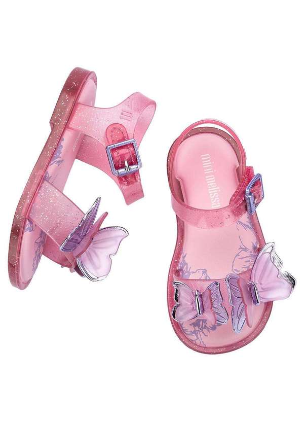 Melissa - Mini Melissa Fly Sandal Iii Baby 37803 Rosa/Lilás 4