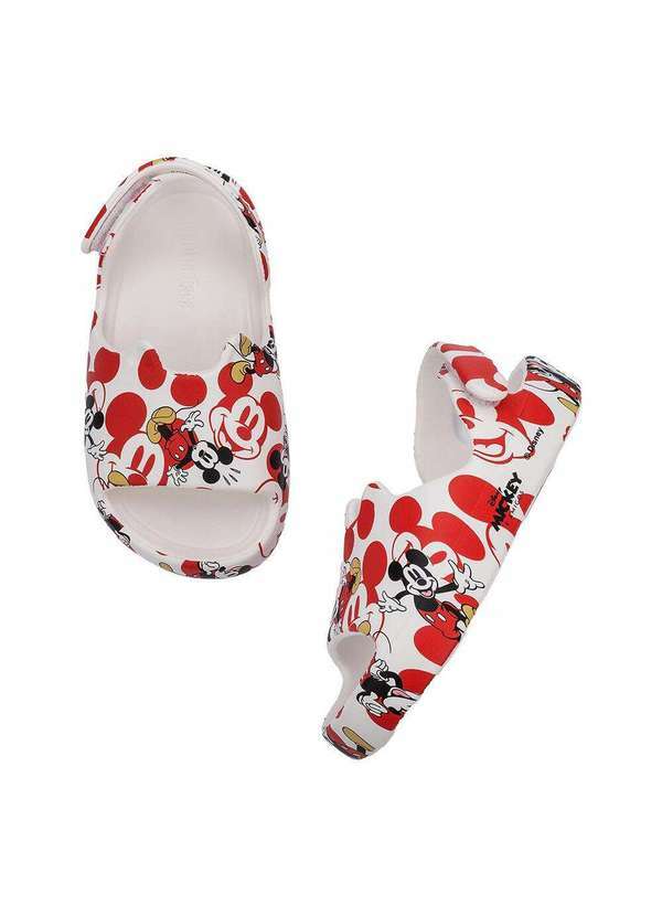 Melissa - Mini Melissa Free Cute Mickey And Friends Baby 35924 - Branco