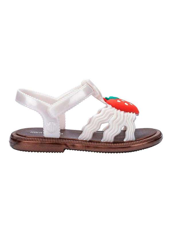 Melissa - Mini Melissa Hip Sandal Baby 35957 - Branco/Bege 2