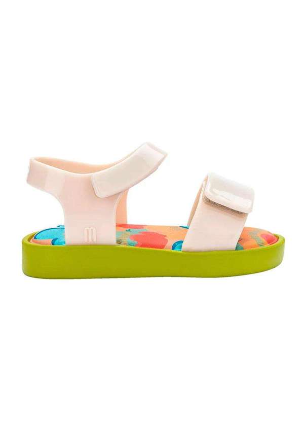 Melissa - Mini Melissa Jump Print Baby 33663 - Bege/Verde 2