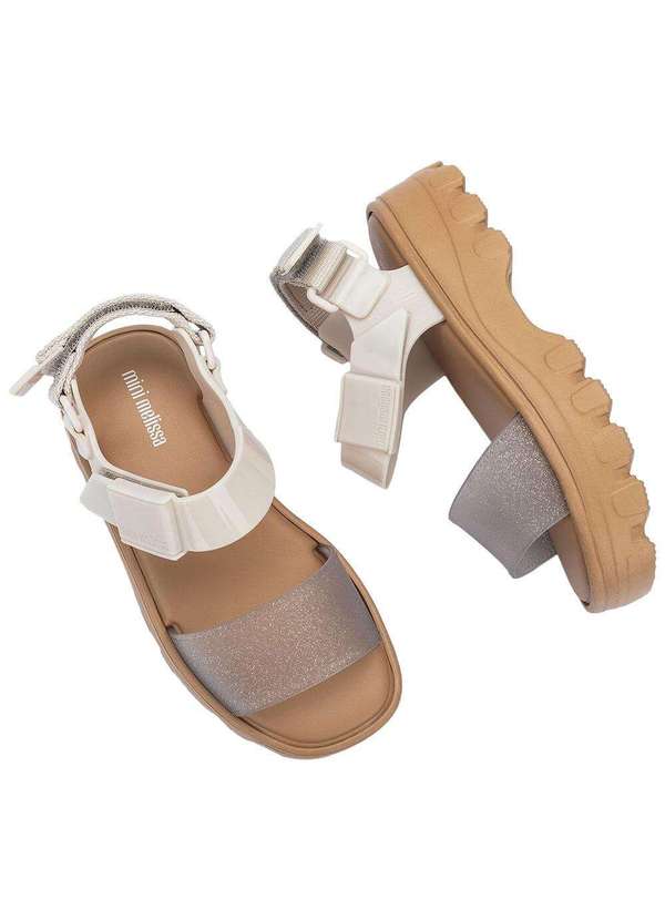 Melissa - Mini Melissa Kick Off Sandal Infantil 35692 Bege 4